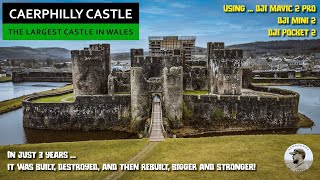 Caerphilly Castle  The Largest in Wales 2nd in Britain [upl. by Sulamith]