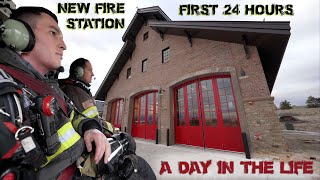 First 24 Hours in a New Fire Station  A Day in the Life [upl. by Milurd]