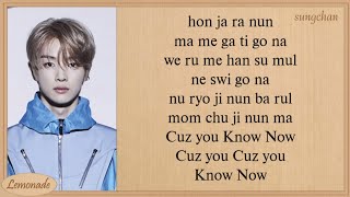 NCT U  Know Now Easy Lyrics [upl. by Bibeau]